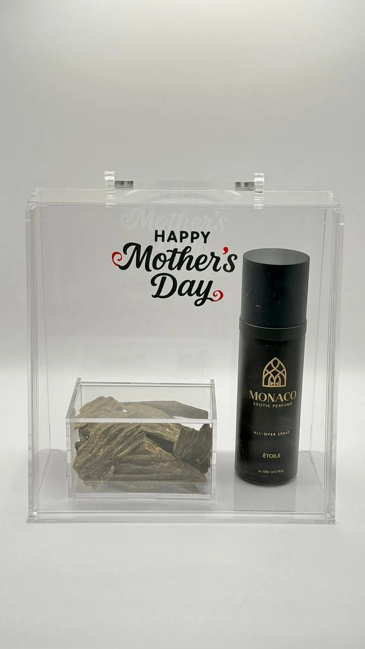 All over spray of your choice Etoile or morning mist, perfumed or choose both types of all over with the option of the phrase